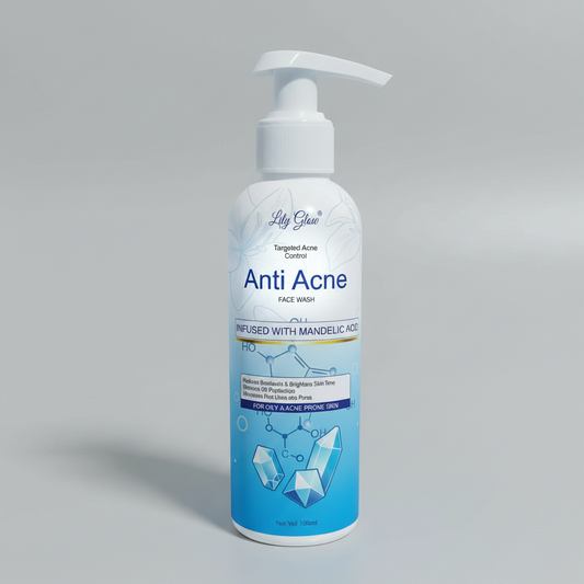Anti Acne Face Wash with 3% Mandelic Acid - Targeted Acne Control (100ml)