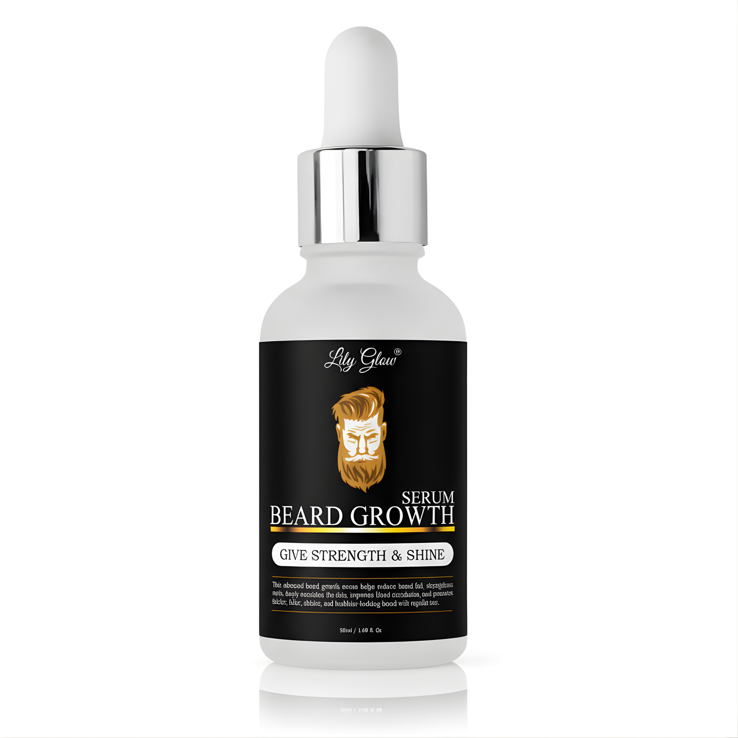 Beard Growth Serum – Strength & Shine Formula | 50ml