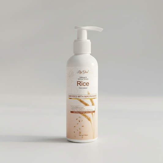 Rice Face Wash - Instant Brightening & Skin Polishing (100ml)