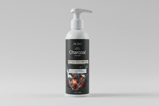 Charcoal Face Wash - Deep Detox & Oil Control (100ml)