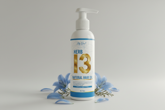 Herb 13 Natural Hair Oil - Hair Growth & Fall Control (100ml)