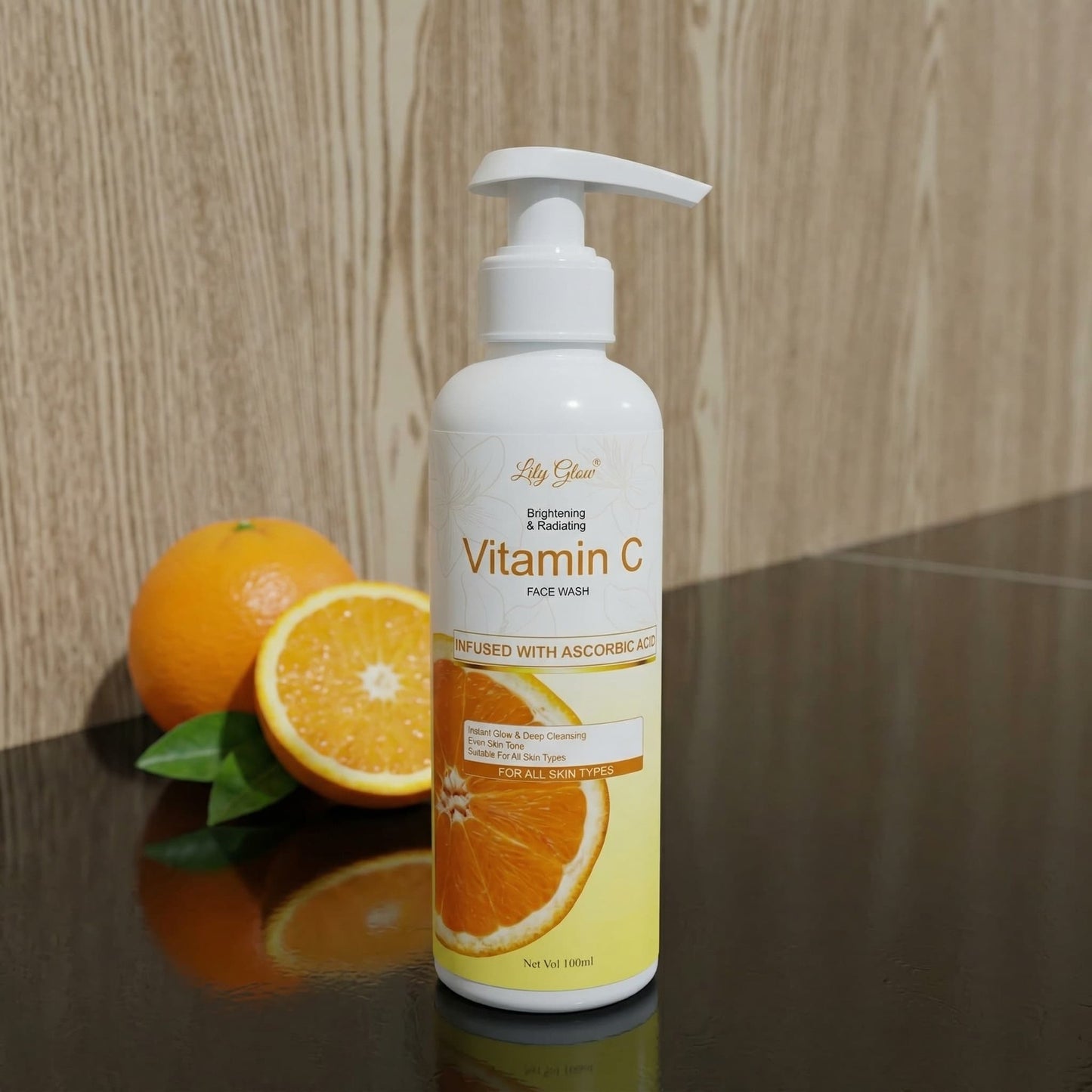 Vitamin C Face Wash - Radiating & Deep Cleansing (100ml)