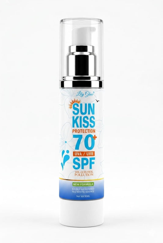 Sun Kiss SPF 70+ Sunblock - UVA/UVB Defense (50ml)