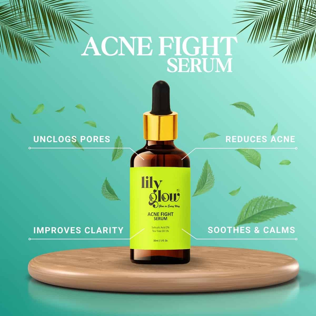 Acne Fight Serum - Best Serum for Acne Scars 30ML