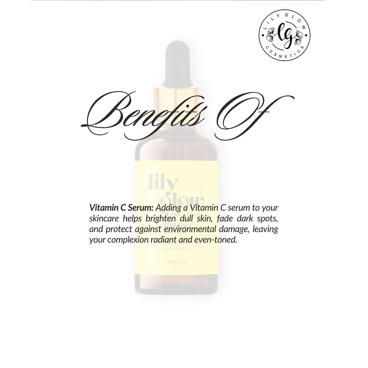 Vitamin C Serum - Brightening Hydrating Formula 30ML