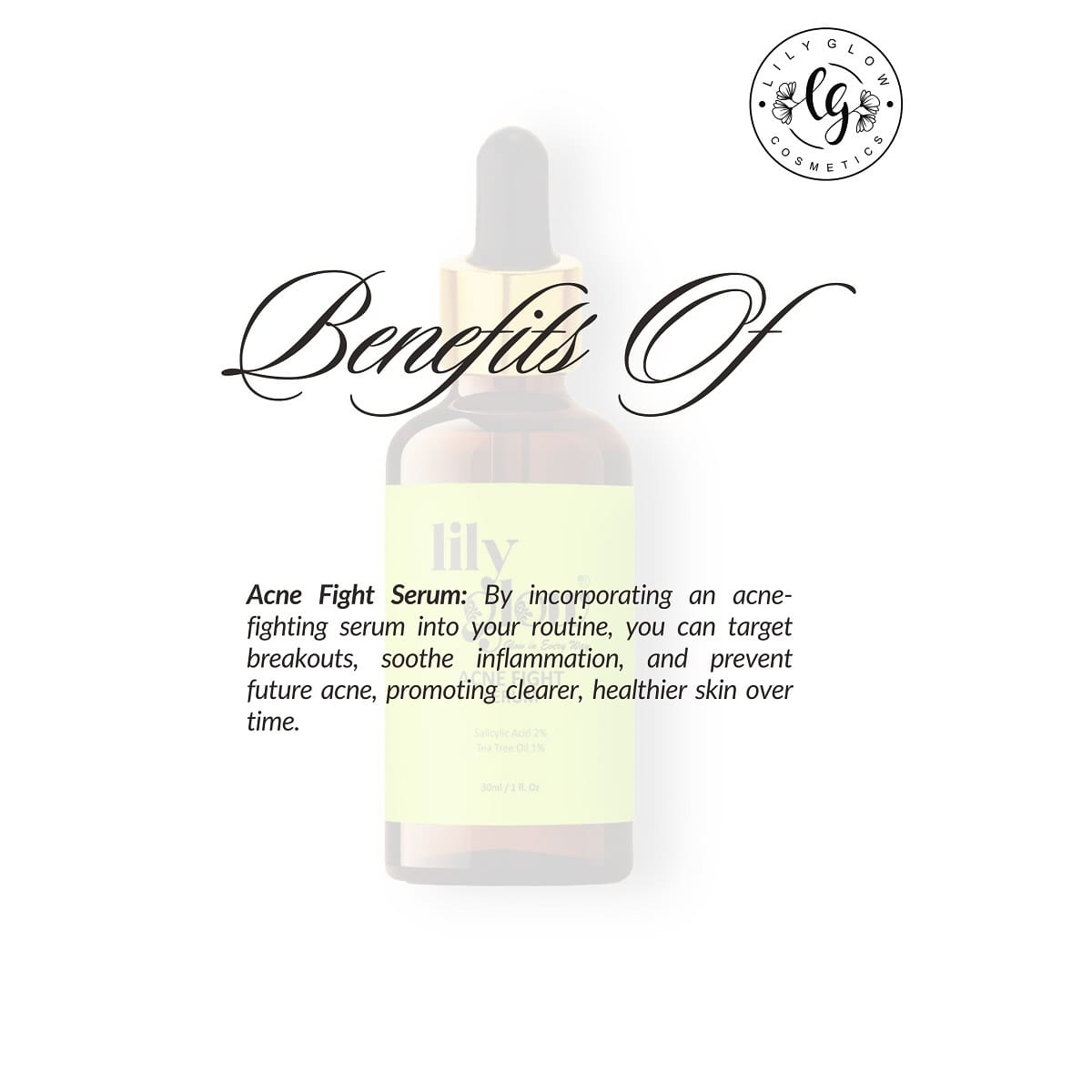 Acne Fight Serum - Best Serum for Acne Scars