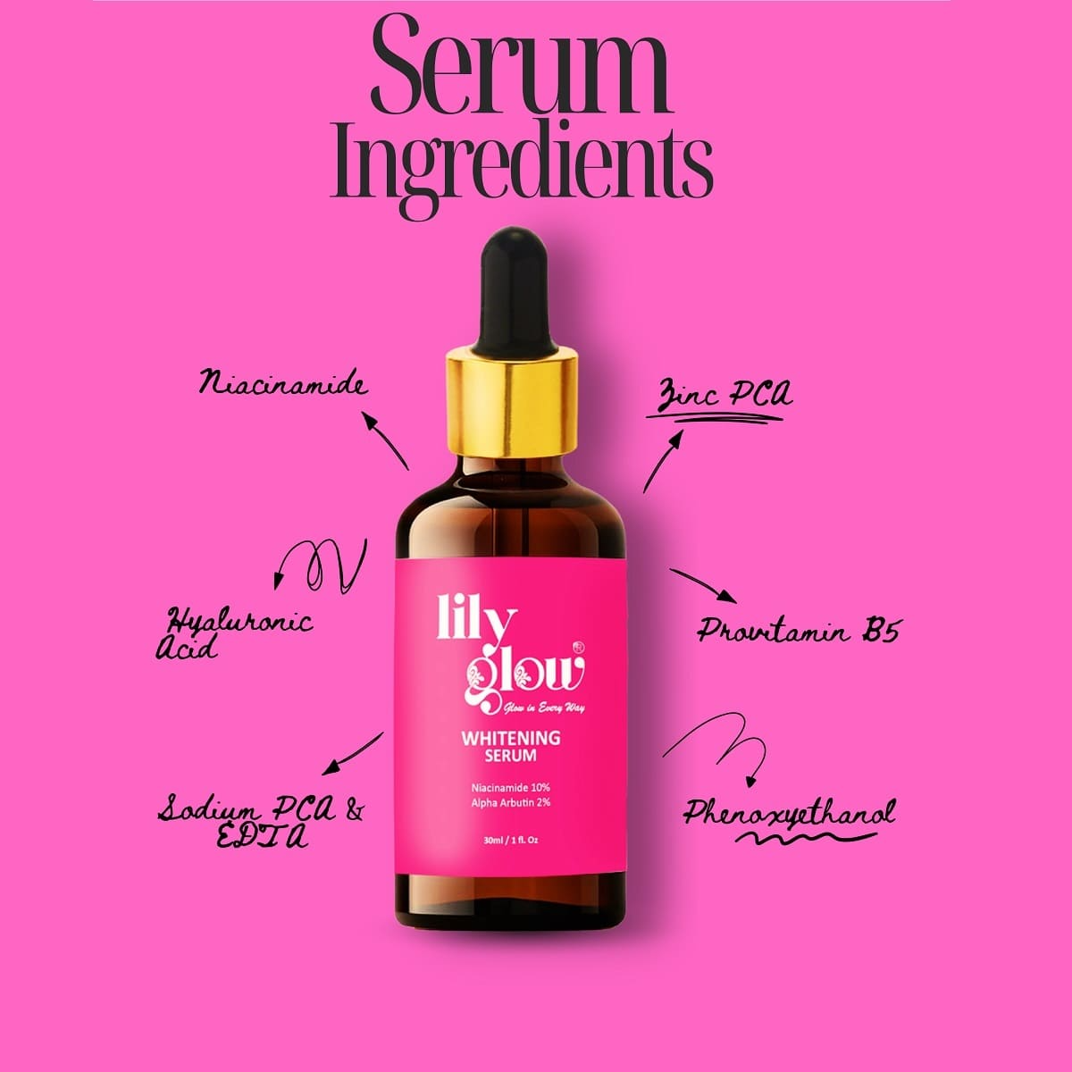 Whitening Serum - Glutathione Formula