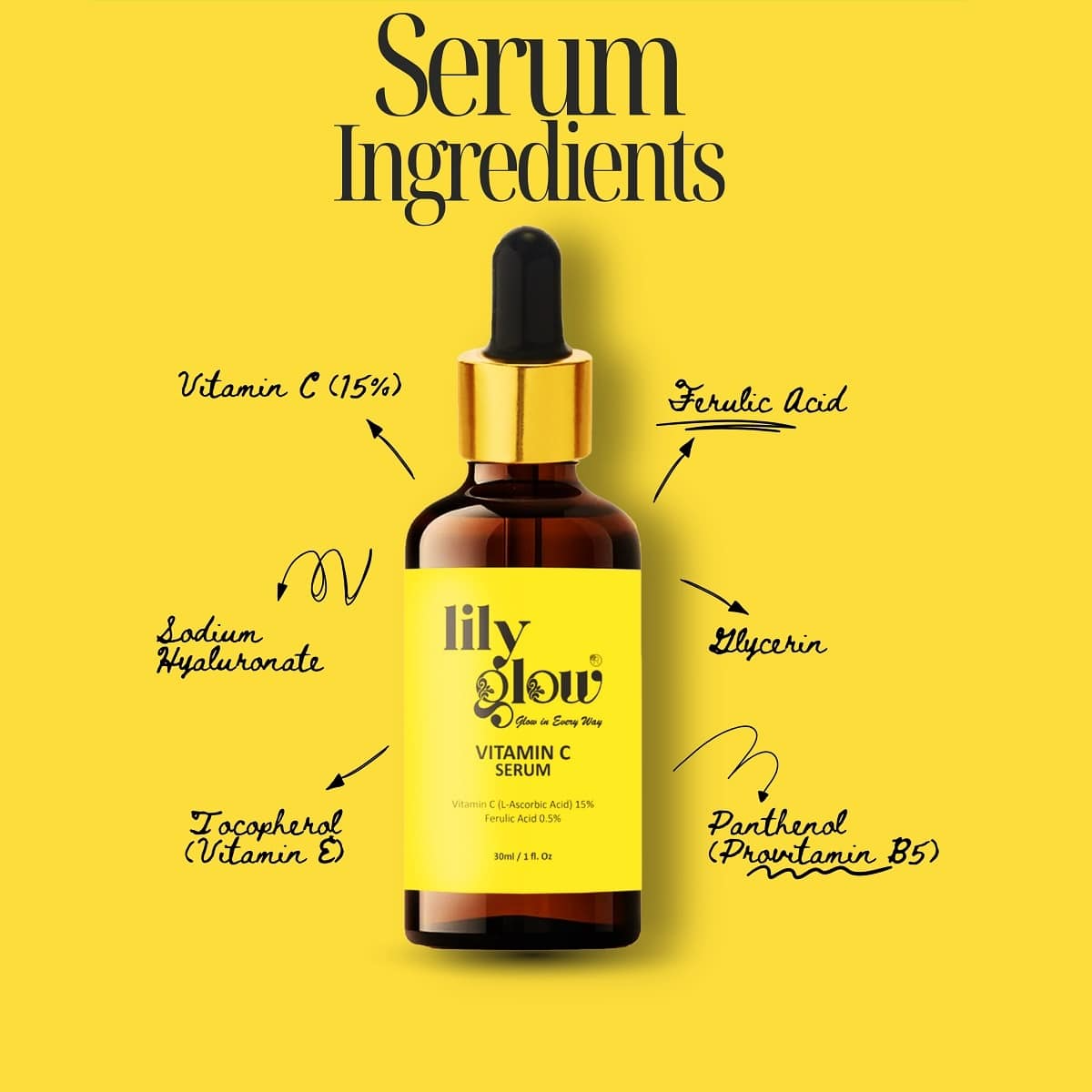 Vitamin C Serum - Brightening Hydrating Formula 30ML