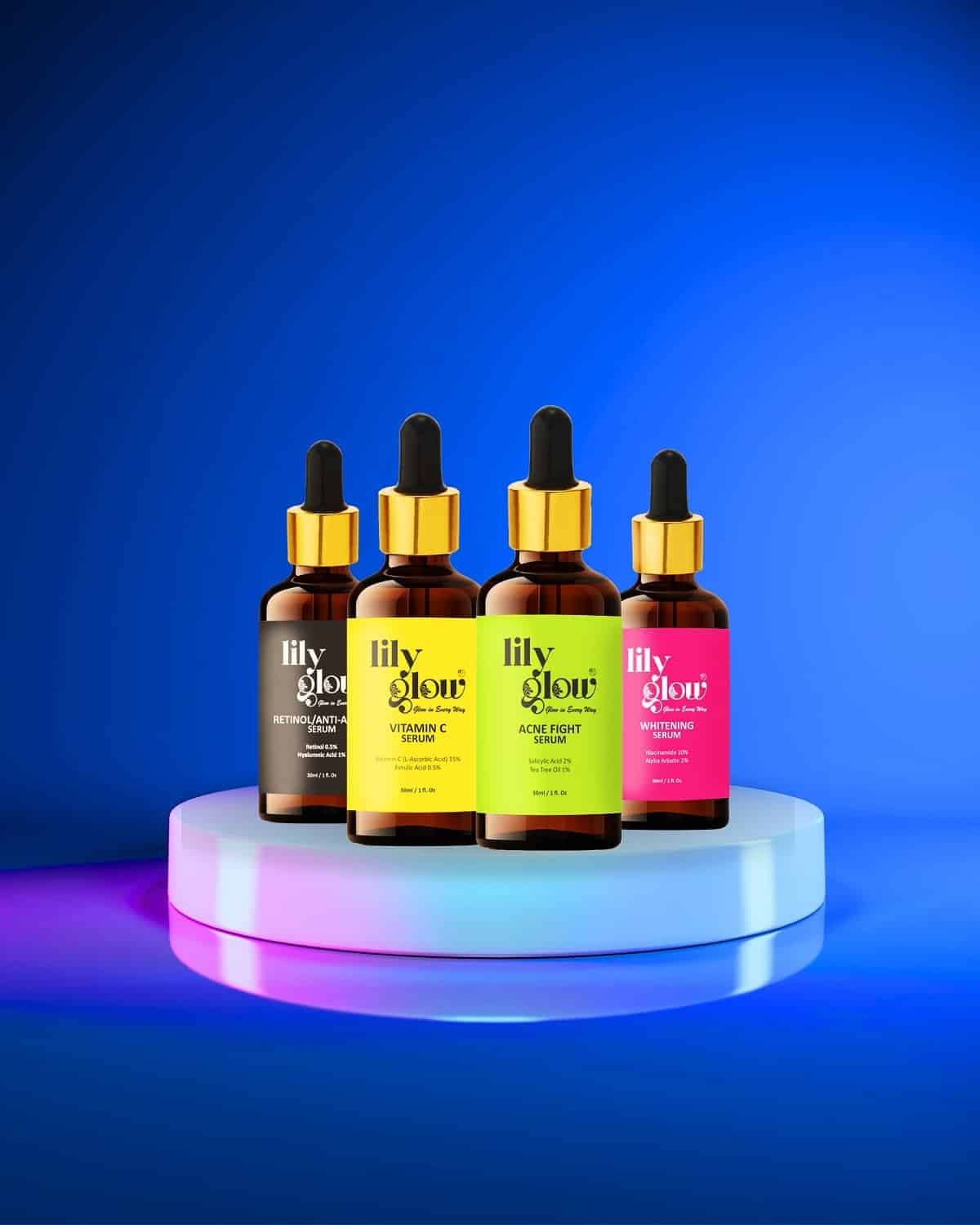 Lily Glow Serum Kit - Best Serum for Glowing Skin 30ML